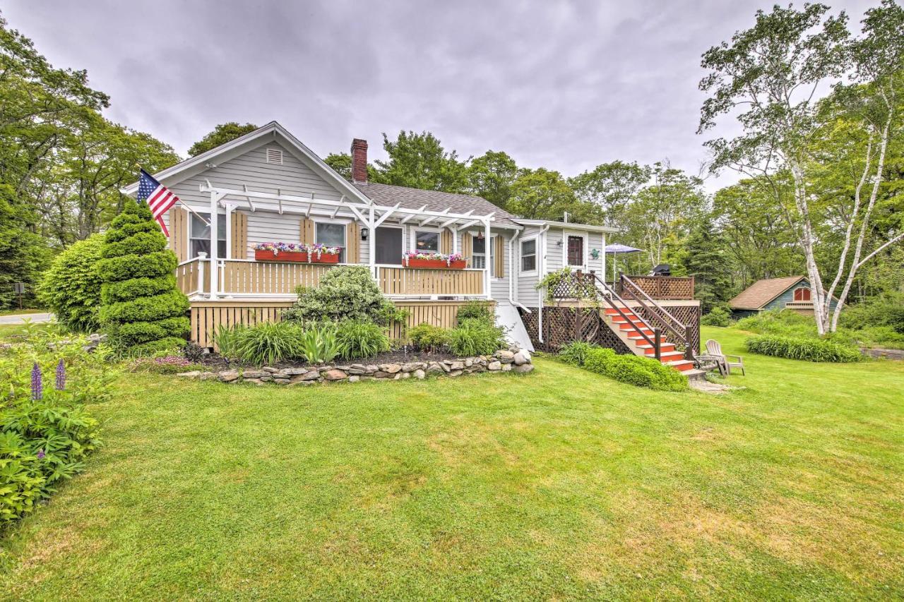 Charming East Boothbay Cottage With Large Yard! Екстериор снимка